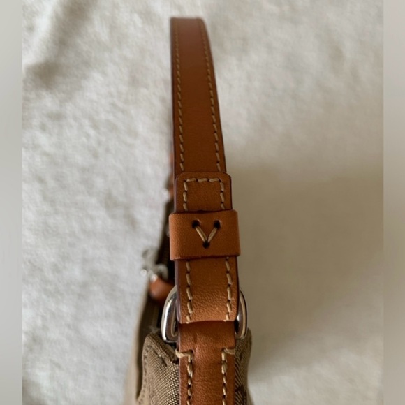 Coach Tan Mini Leather Shoulder Bag - Picture 8 of 13